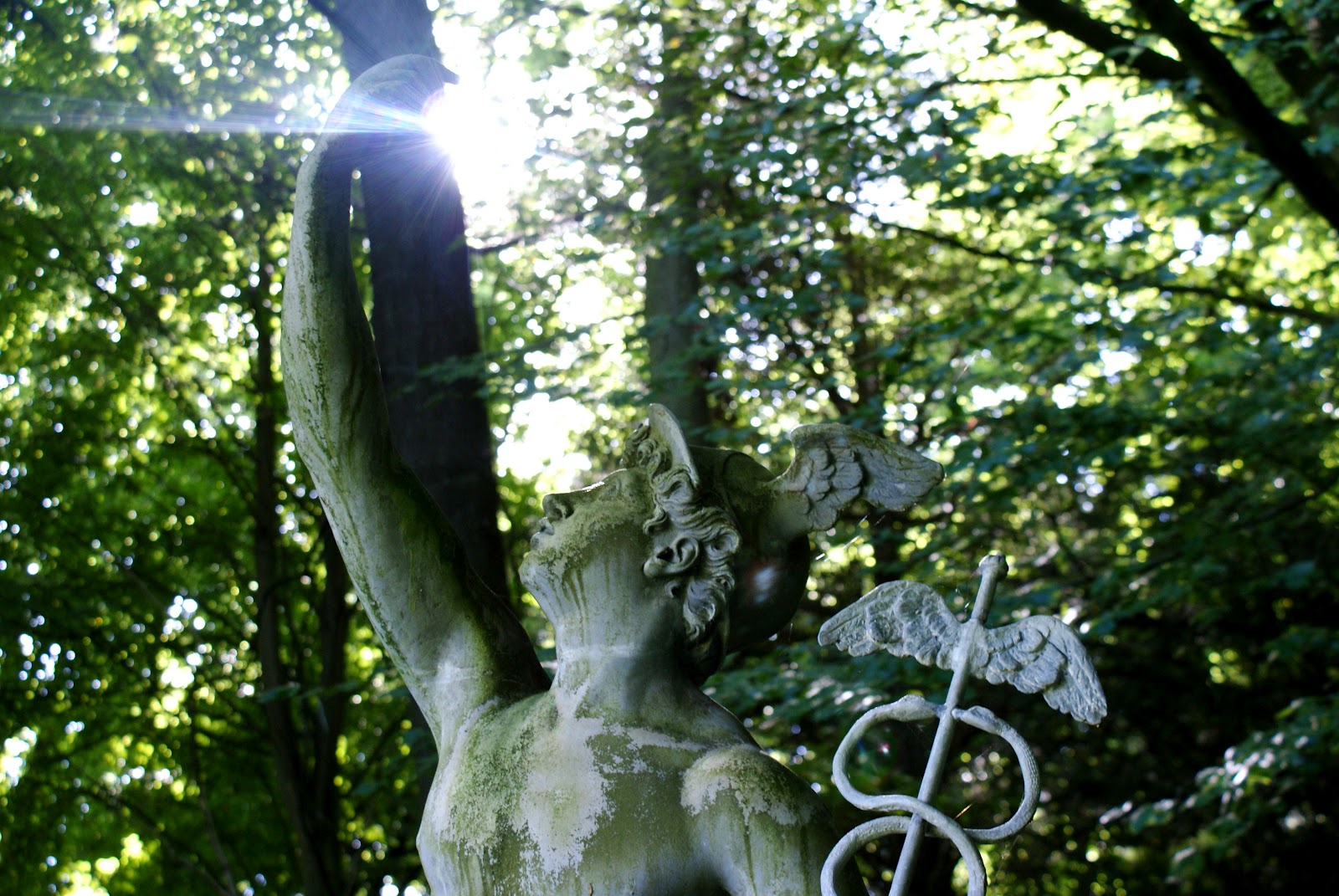 Mercury statue, Rousham Gardens